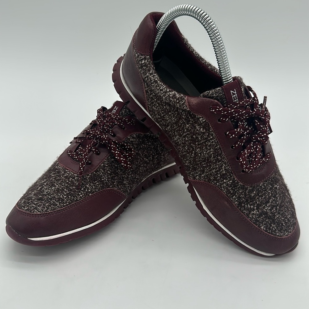 Cole Haan Zerogrand All Day Trainers Womens Wine Rose 7 Shoes Comfort Sneakers